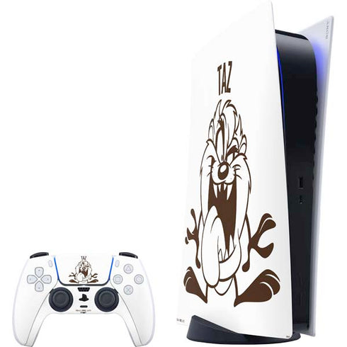 Looney Tunes Taz Big Head PlayStation PS5 Skins